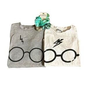 Harry Potter BUNDLE! HP Hair scrunchy & two Harry Potter Tees​​​​​​​​​